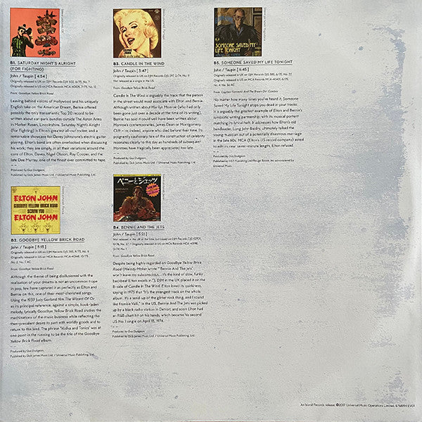 Elton John : Diamonds (2xLP, Comp, Ltd, RE, Sli)