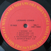 Leonard Cohen : Songs Of Leonard Cohen (LP, Album, RP)