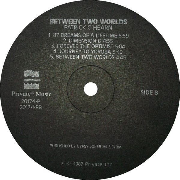 Patrick O'Hearn : Between Two Worlds (LP, Album, Bla)