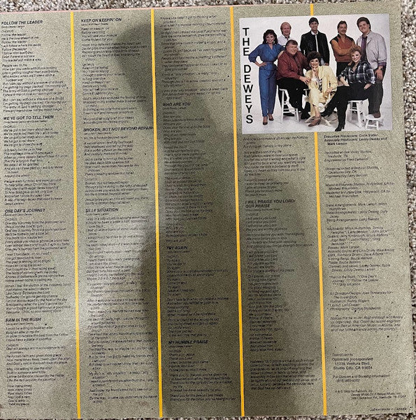 The Deweys : Follow The Leader (LP, Album)