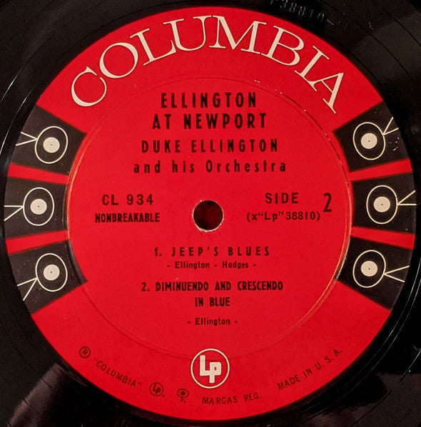 Duke Ellington And His Orchestra : Ellington At Newport (LP, Album, Mono, Hol)