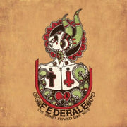 the album cover for Federale - The Blood Flowed Like Wine
