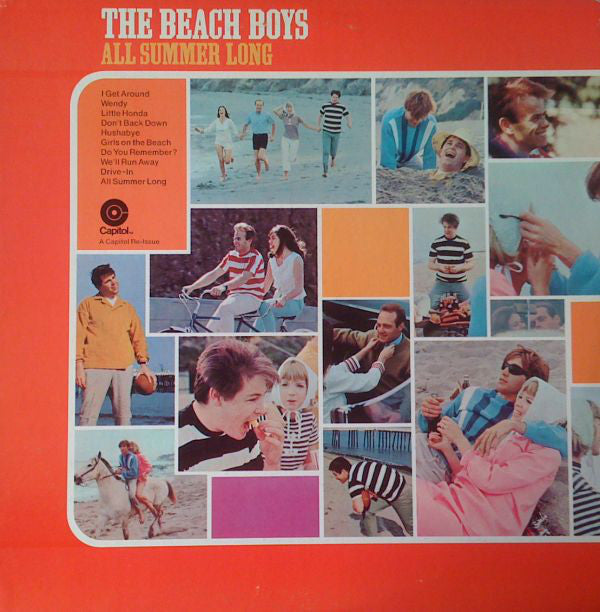 The Beach Boys : All Summer Long (LP, Album, RE)