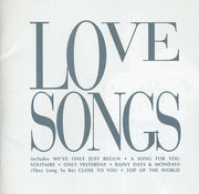 the album cover for Carpenters - Love Songs