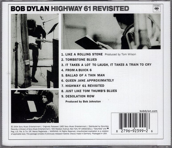 Bob Dylan : Highway 61 Revisited (CD, Album, RE, RM)