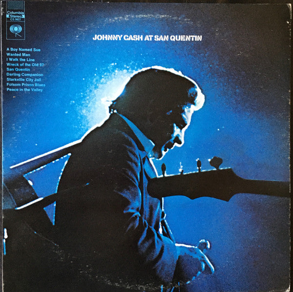 Johnny Cash : Johnny Cash At San Quentin (LP, Album, RE)