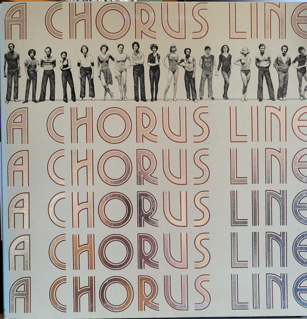 Original Cast* : A Chorus Line - Original Cast Recording (LP, Album, San)