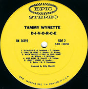 Tammy Wynette : D-I-V-O-R-C-E (LP, Album, Pit)