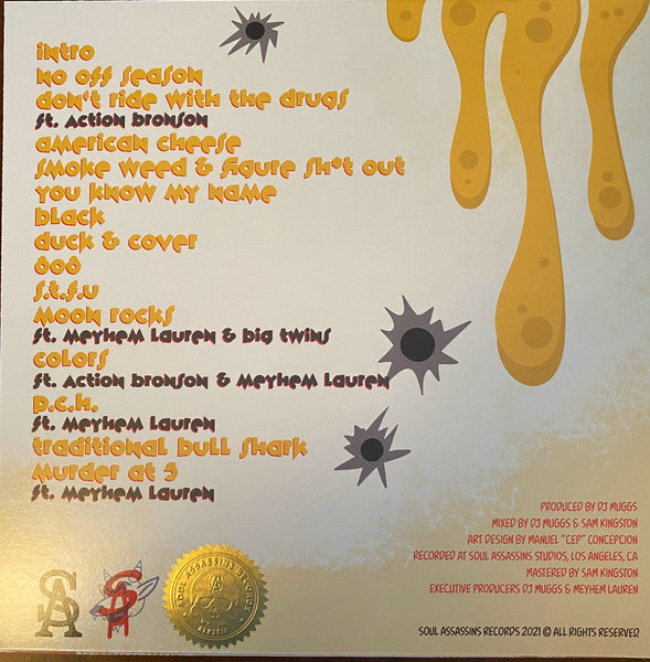 DJ Muggs, Hologram (10) : American Cheese (LP, Album, Ltd)