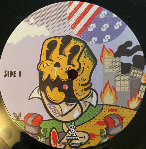 DJ Muggs, Hologram (10) : American Cheese (LP, Album, Ltd)