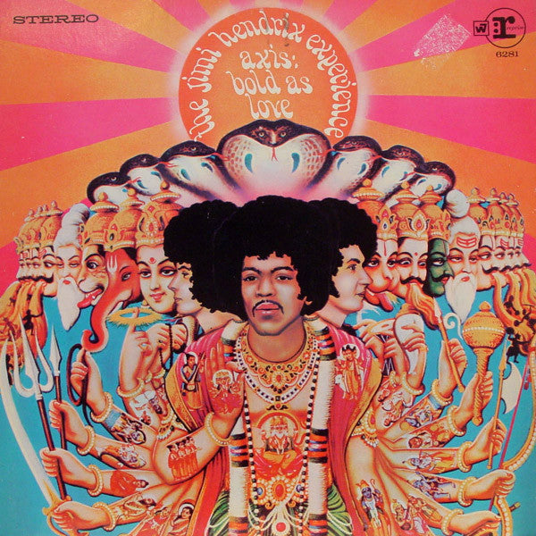 The Jimi Hendrix Experience : Axis: Bold As Love (LP, Album, RE, Win)