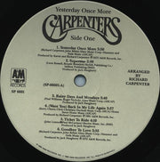 Carpenters : Yesterday Once More (2xLP, Comp, Ind)
