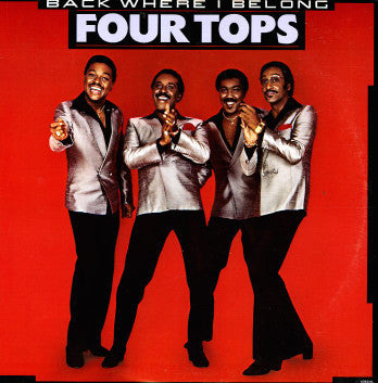 Four Tops : Back Where I Belong (LP, Album)