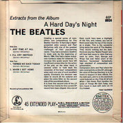 The Beatles : Extracts From The Album A Hard Day's Night (7", EP, Mono, RP)