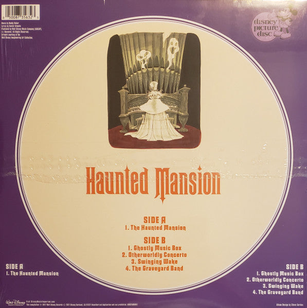 Various : Haunted Mansion (LP, Album, Comp, Pic, Die)