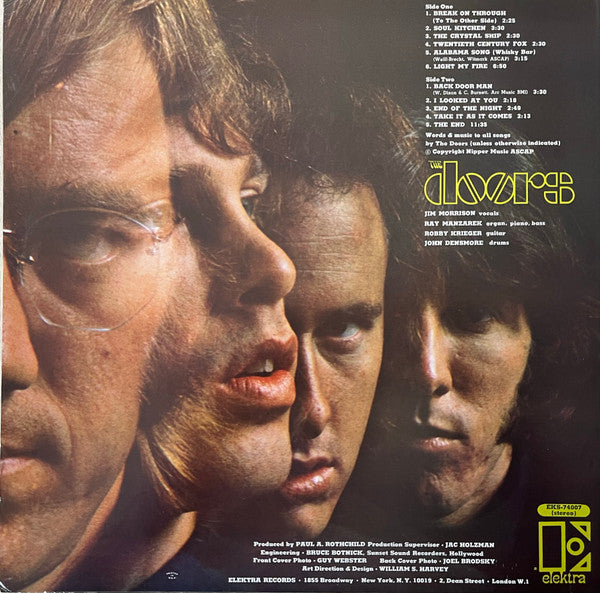The Doors : The Doors (LP, Album, RE, SP )