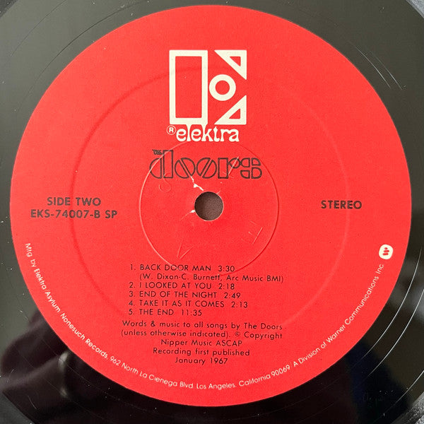 The Doors : The Doors (LP, Album, RE, SP )