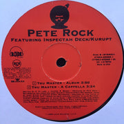 Pete Rock With Inspectah Deck & Kurupt : Tru Master (12", Single)