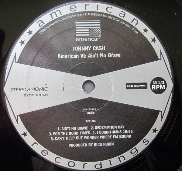 Johnny Cash : American VI: Ain't No Grave (LP, Album)