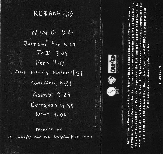 Ministry : ΚΕΦΑΛΗΞΘ (Cass, Album, SR,)
