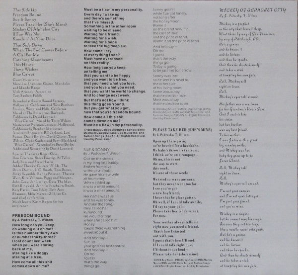 The Rave-Ups : The Book Of Your Regrets (LP, Album)