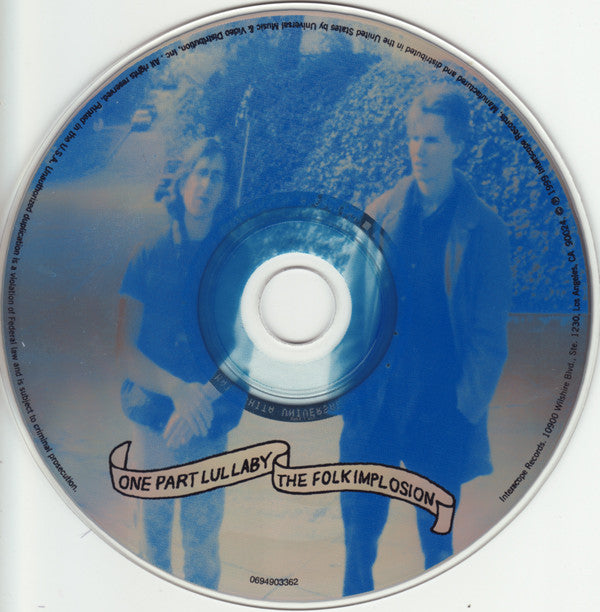 The Folk Implosion : One Part Lullaby (CD, Album)