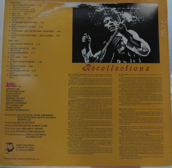 Love : Best Of Love (LP, Comp)