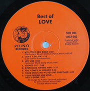 Love : Best Of Love (LP, Comp)