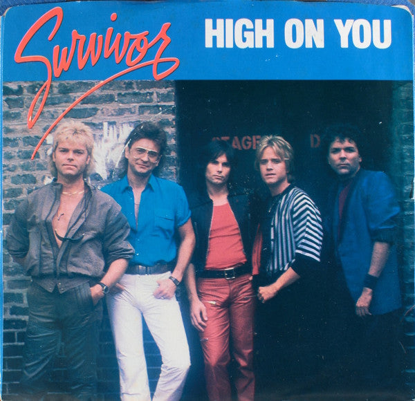 Survivor : High On You (7", Single, Styrene, Pit)