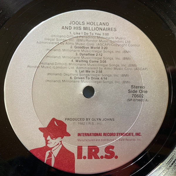 Jools Holland And His Millionaires : Jools Holland And His Millionaires (LP, Album, Ter)