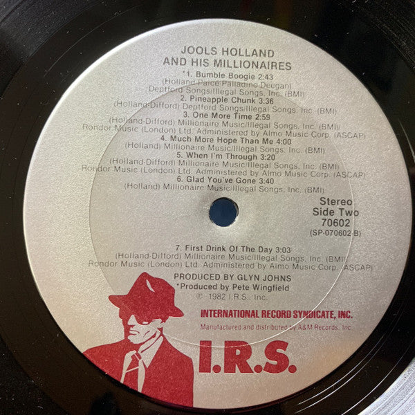 Jools Holland And His Millionaires : Jools Holland And His Millionaires (LP, Album, Ter)