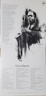John Coltrane : A Love Supreme (LP, Album, RE, RM, Ora)