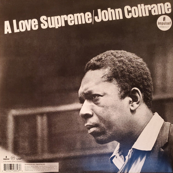 John Coltrane : A Love Supreme (LP, Album, RE, RM, Ora)