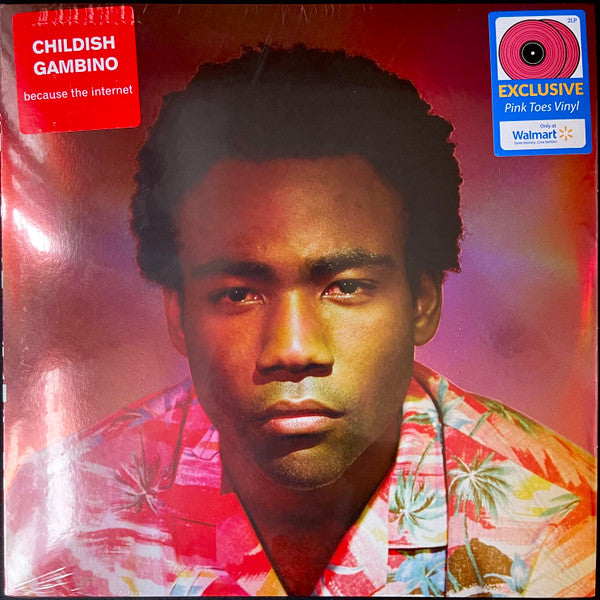 Childish Gambino : Because The Internet (2xLP, Album, RE, Pin)
