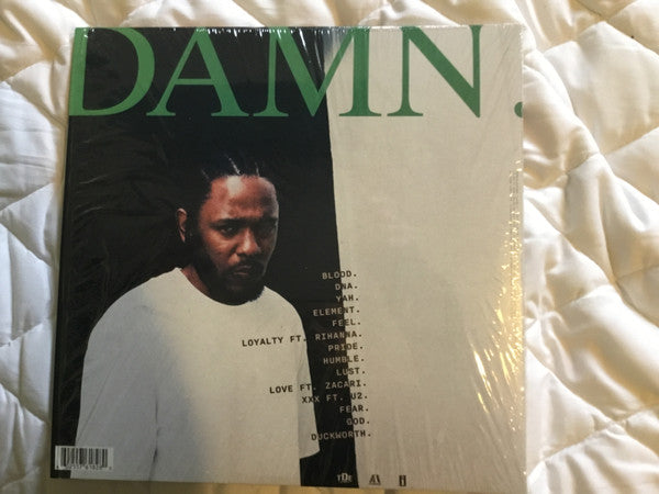 Kendrick Lamar : Damn. (2xLP, Album, Gat)