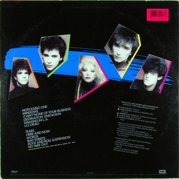 Missing Persons : Spring Session M (LP, Album, Win)