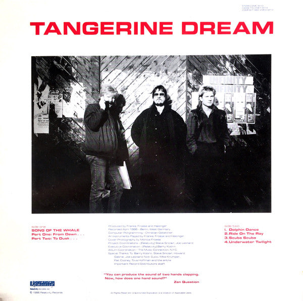 Tangerine Dream : Underwater Sunlight (LP, Album)