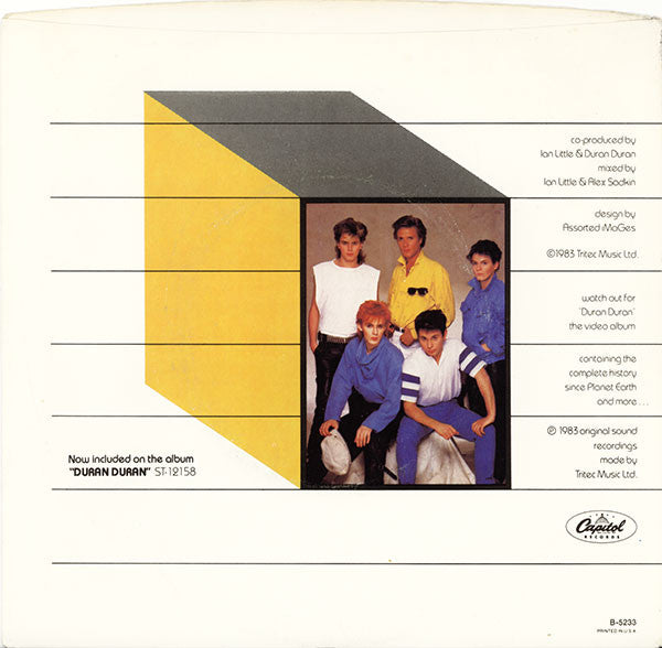Duran Duran : Is There Something I Should Know? (7", Single, Jac)