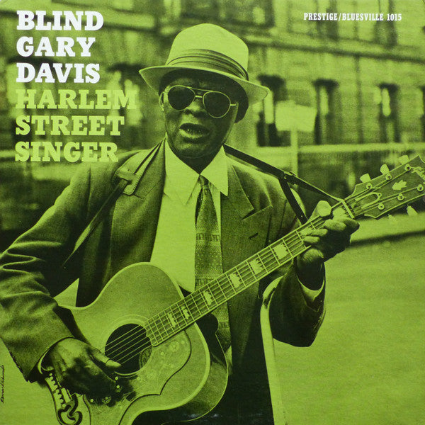 Blind Gary Davis : Harlem Street Singer (LP, Album, Mono)