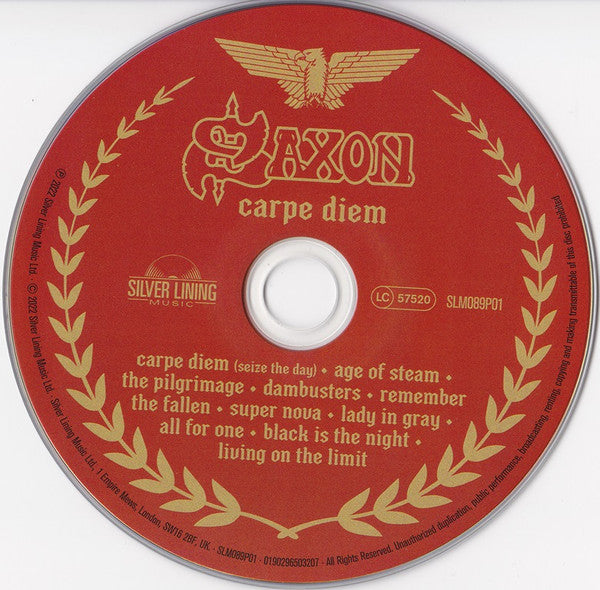 Saxon : Carpe Diem (CD, Album, Dig)