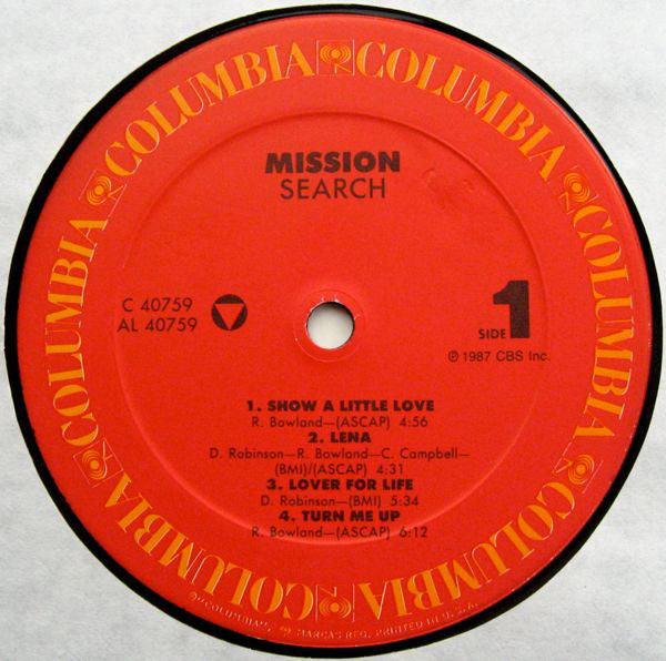 Mission (2) : Search (LP, Album)