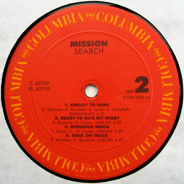 Mission (2) : Search (LP, Album)