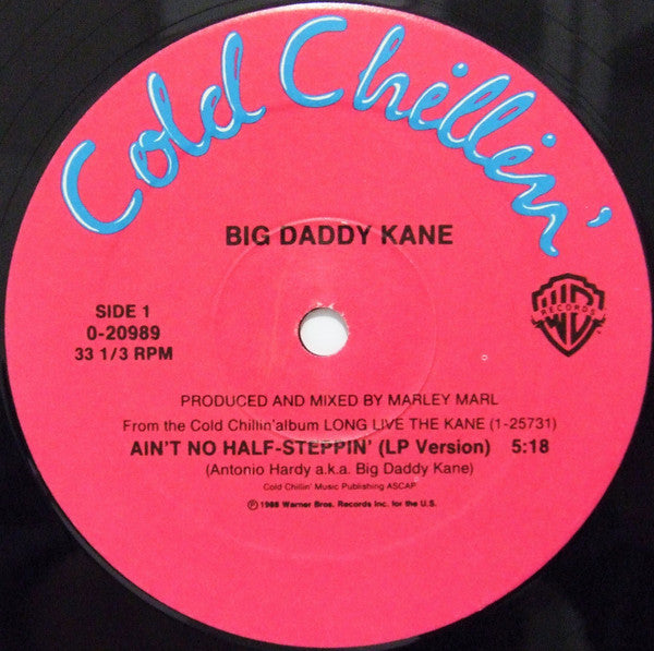 Big Daddy Kane : Ain't No Half-Steppin' (12", Maxi, SRC)