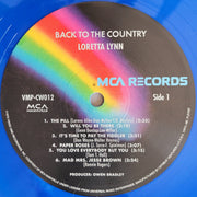 Loretta Lynn : Back to the Country (LP, Album, Club, RE, RM, Blu)