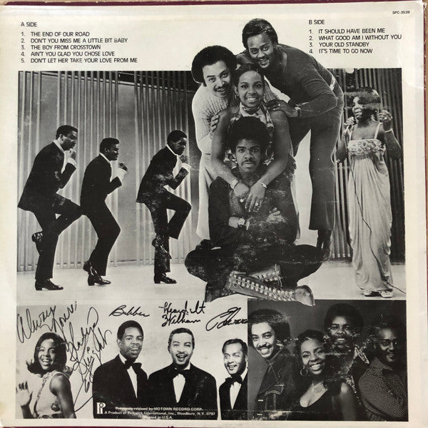 Gladys Knight And The Pips : Feelin' Bluesy (LP, Album, RE)