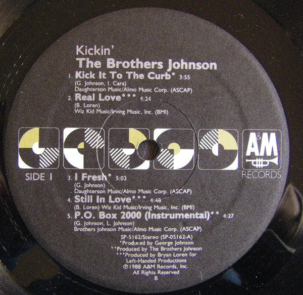 The Brothers Johnson* : Kickin' (LP, Album)