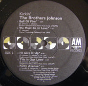 The Brothers Johnson* : Kickin' (LP, Album)