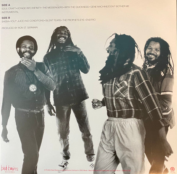 Bad Brains : Quickness (LP, Album, RE, RM)