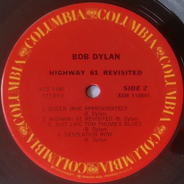 Bob Dylan : Highway 61 Revisited (LP, Album, RE)