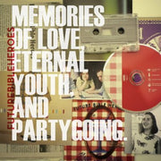 the album cover for Future Bible Heroes - Memories Of Love Eternal Youth & Partygoing [Download Included]